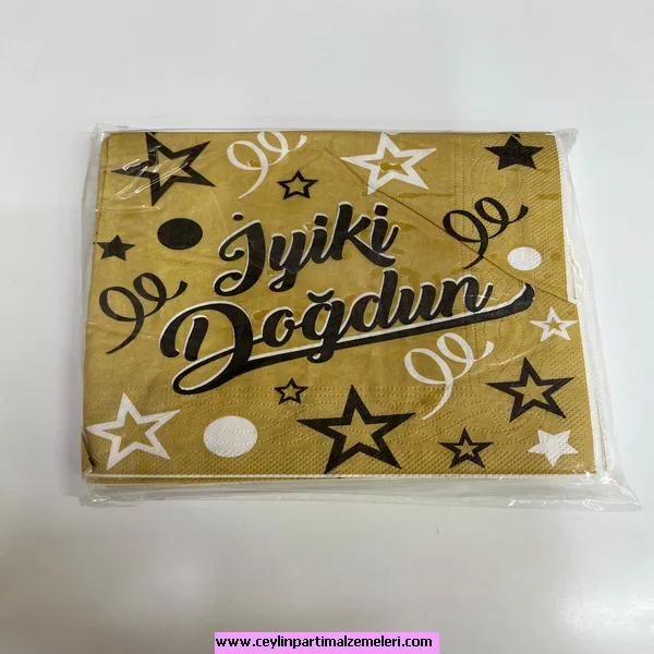 İyi Ki Doğdun Temalı Peçete 